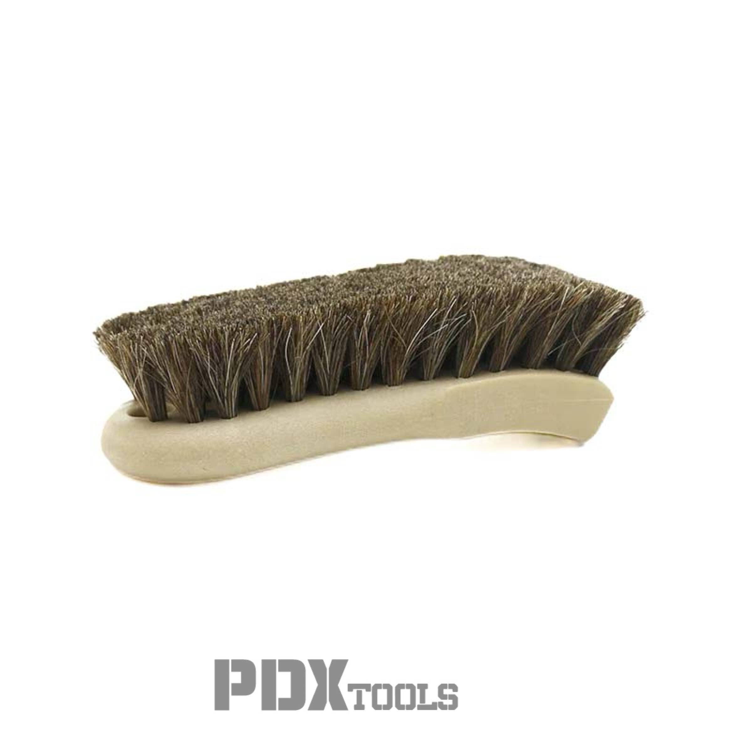 Long Bristle Horse Hair Leather Cleaning Brush - PDXTools