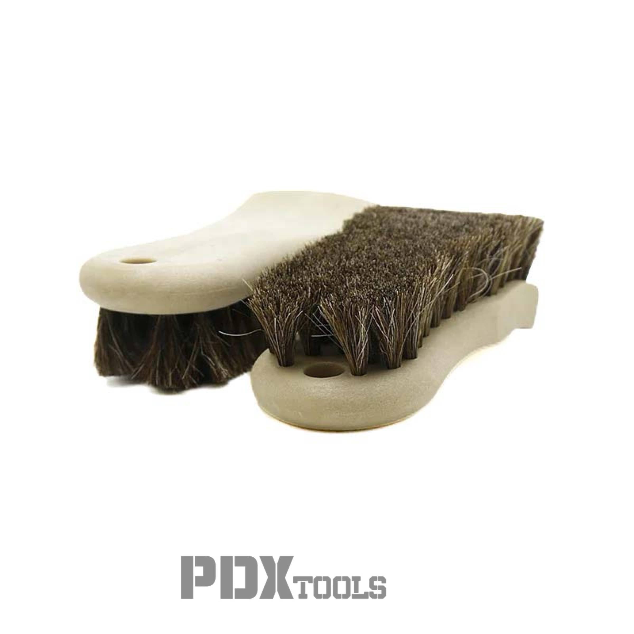 Long Bristle Horse Hair Leather Cleaning Brush - PDXTools