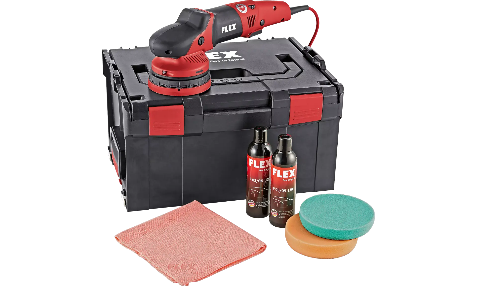 XCE 10-8 125 P-Set Livrée en L-BOXX + Accessoires