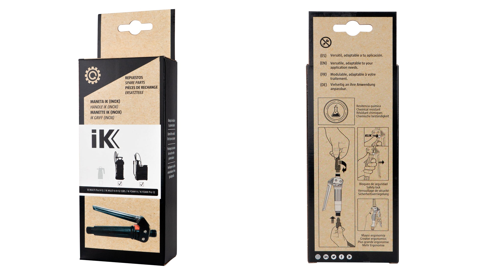 Manette Ik Pro (INOX) - IK