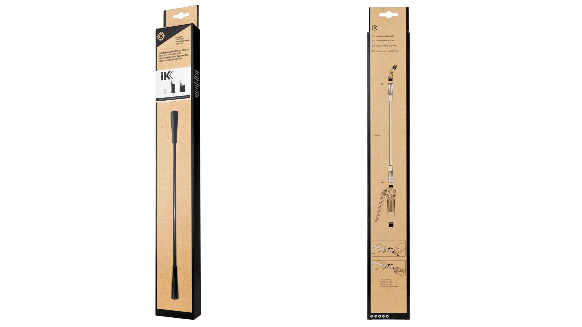 Tube avec écrous Ik Pro - IK