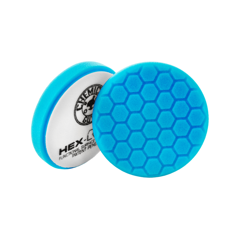 Hex-Logic Polishing/Finishing Pad Bleu - CHEMICAL GUYS
