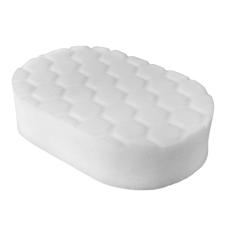 Hex Logic White Polishing Hand Pad - CHEMICAL GUYS