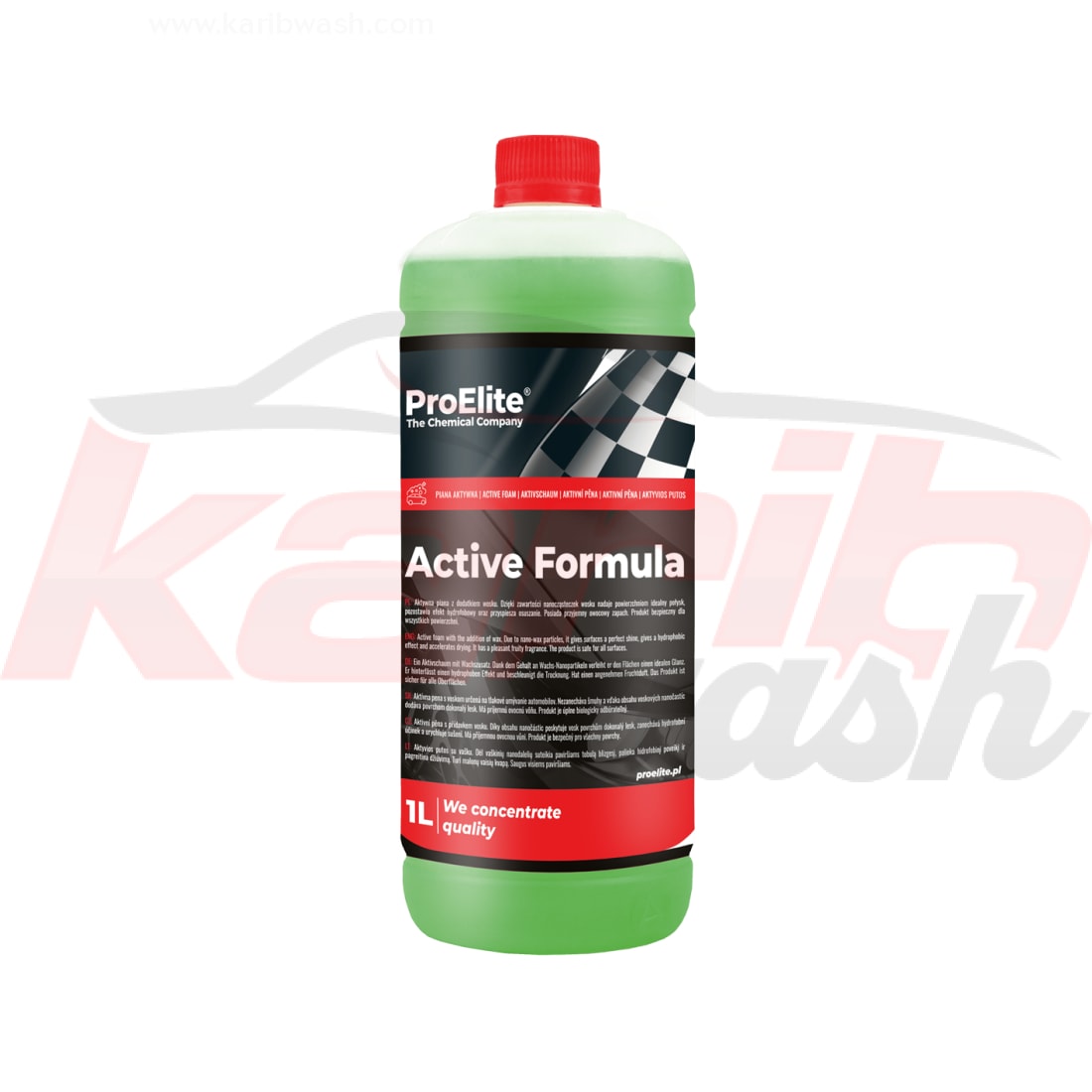 Active Formula - Mousse active enrichie en cire - PROELITE - KARIBWASH