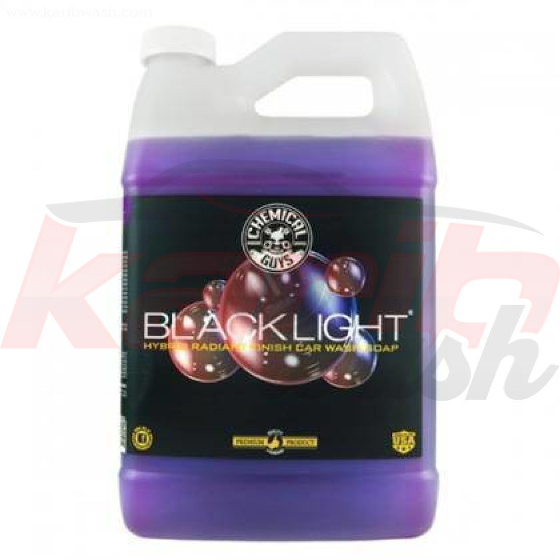 Black Light Hybrid Radiant Finish Car Wash Soap And Superior Surface Cleanser - CHEMICAL GUYS - KARIBWASH