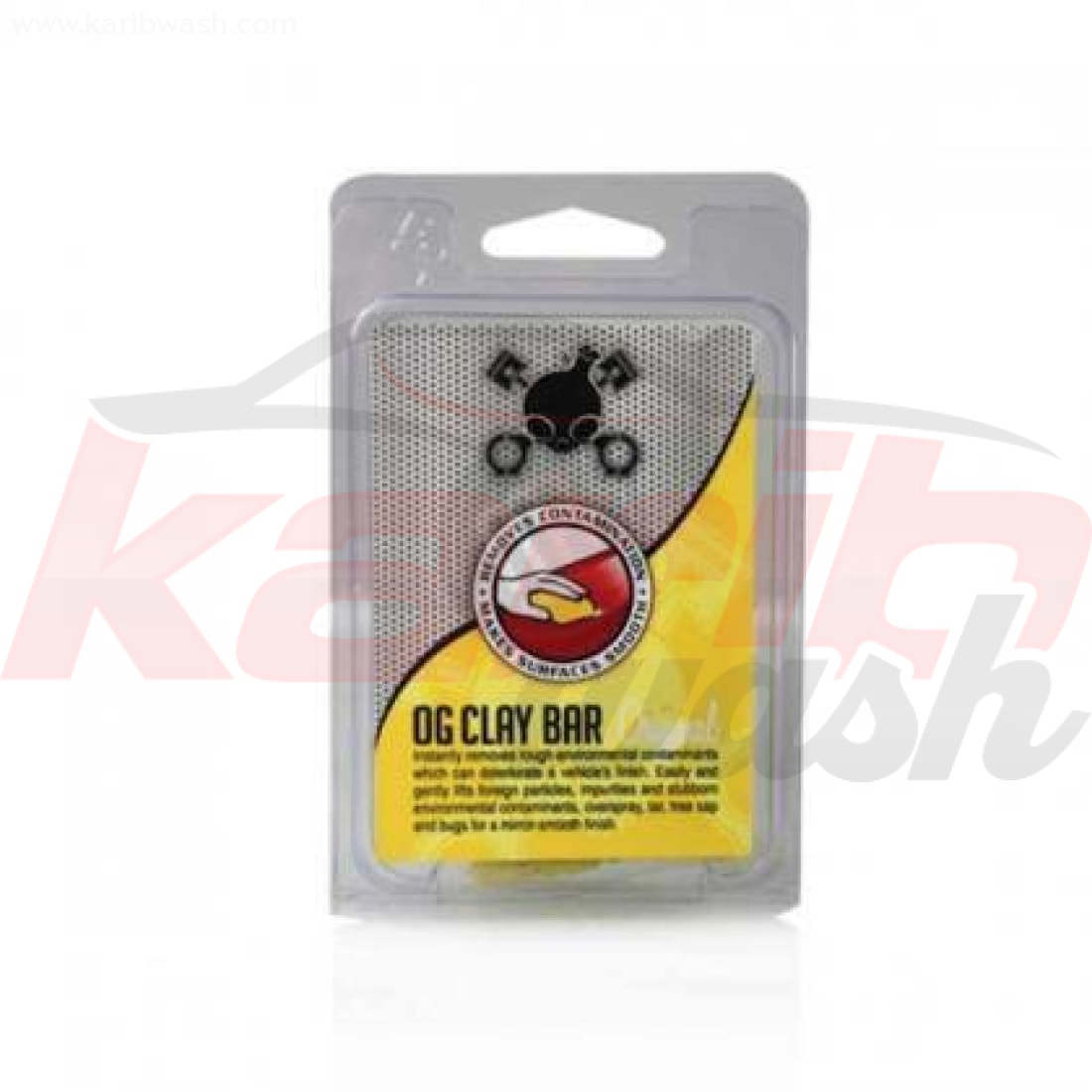Clay Bar Yellow (Light / Medium) - CHEMICAL GUYS - KARIBWASH