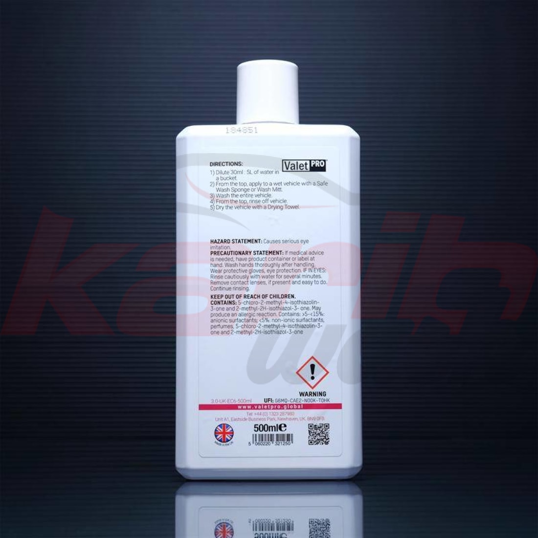 Concentrated Car Shampoo - VALET PRO - KARIBWASH