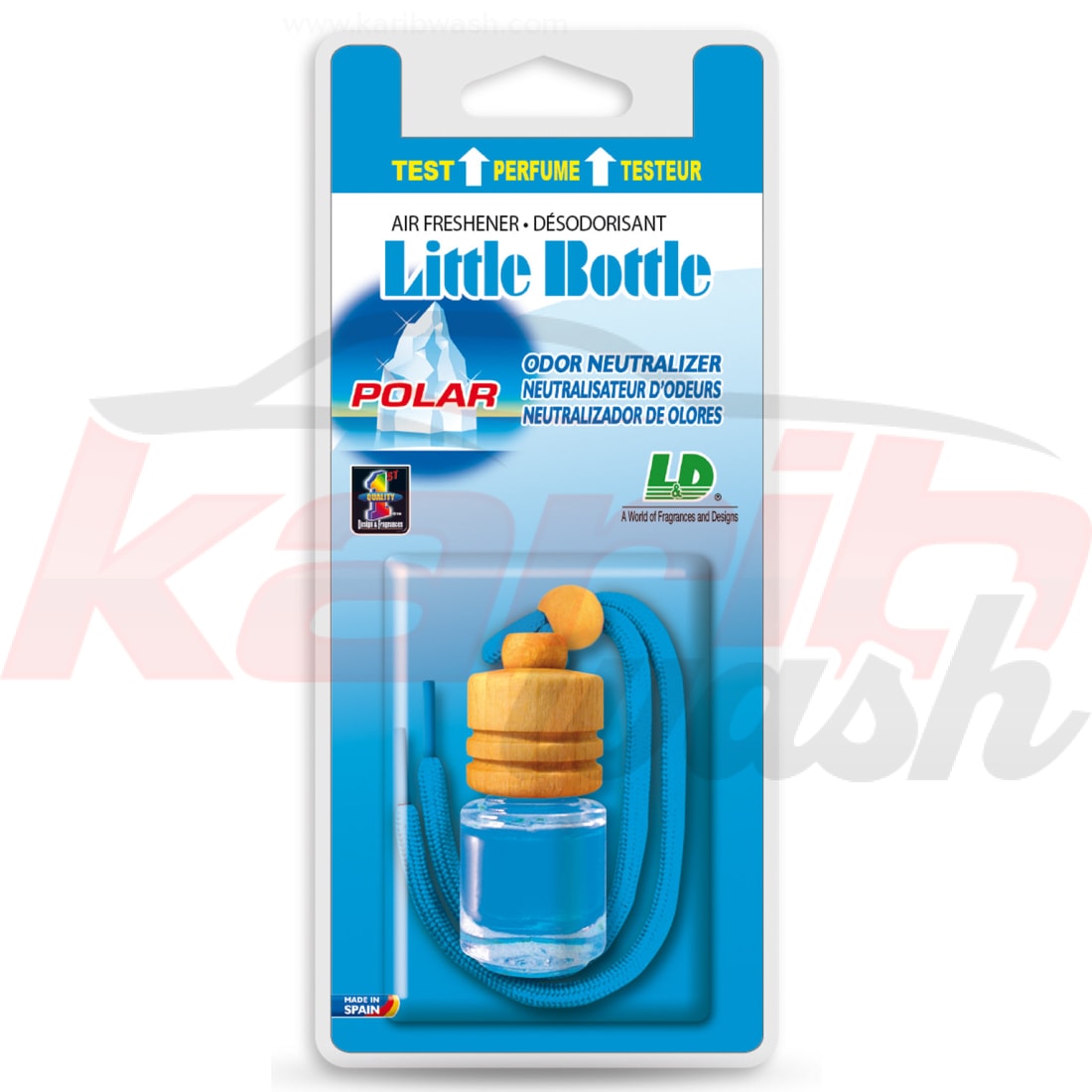 Désodorisant LITTLE BOTTLE Polar - KARIBWASH