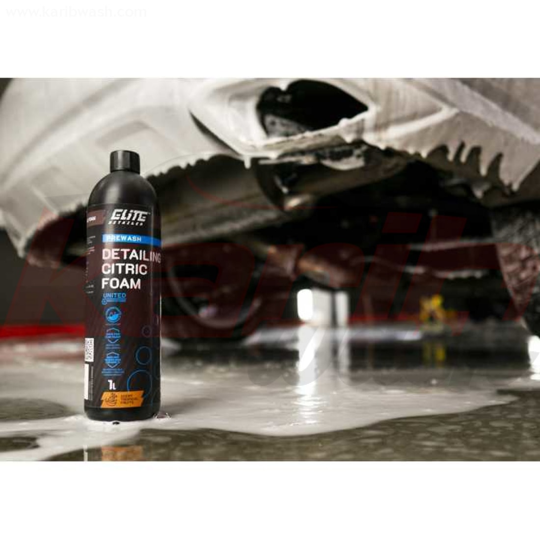 Detailing Citric Foam - Mousse active acide de lavage voiture - ELITE DETAILER - KARIBWASH