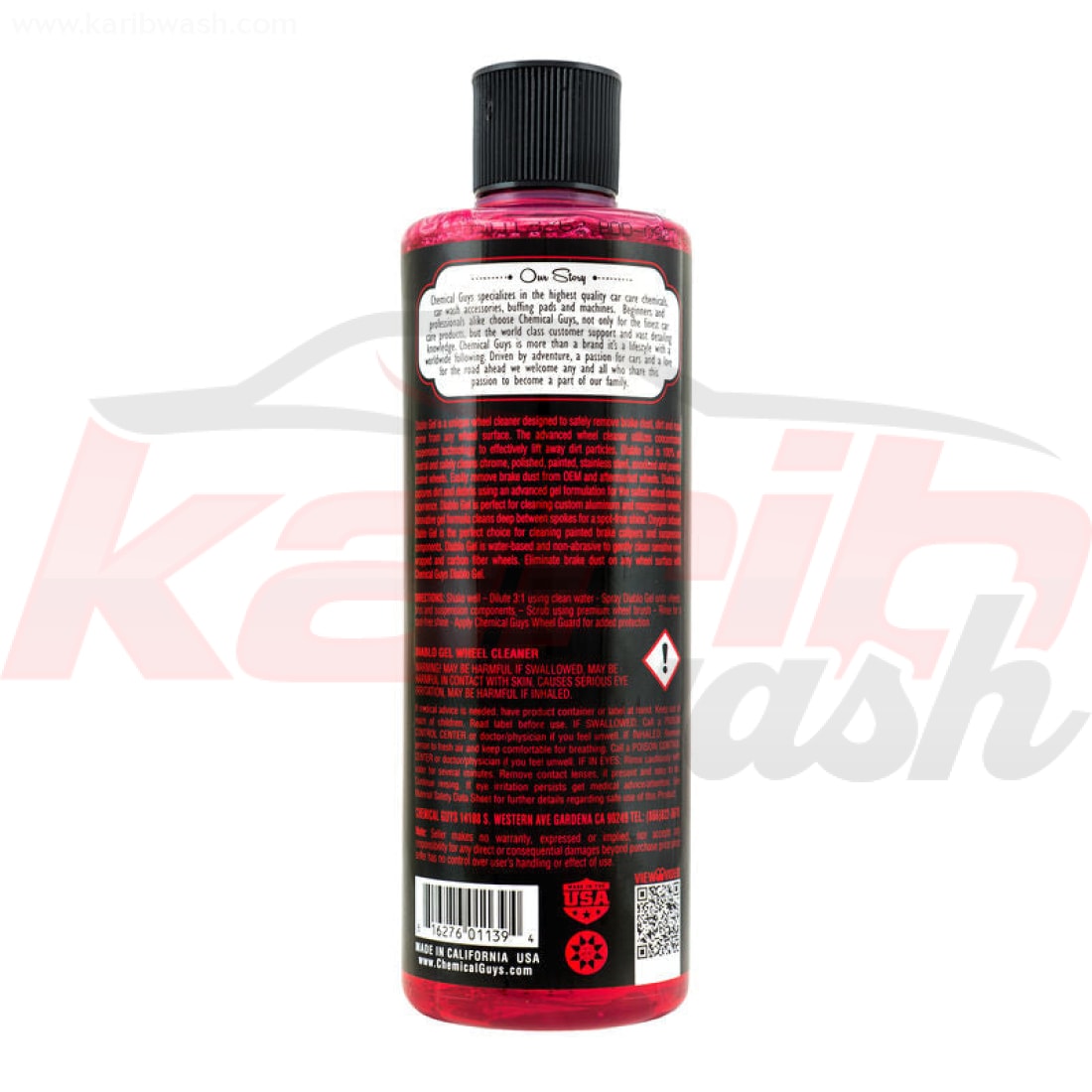 Diablo Gel Wheel And Rim Cleaner - CHEMICAL GUYS - KARIBWASH