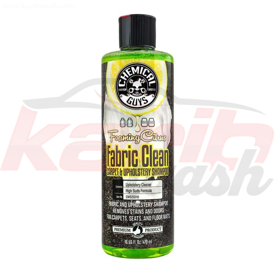 Fabric Clean Carpet - CHEMICAL GUYS - KARIBWASH