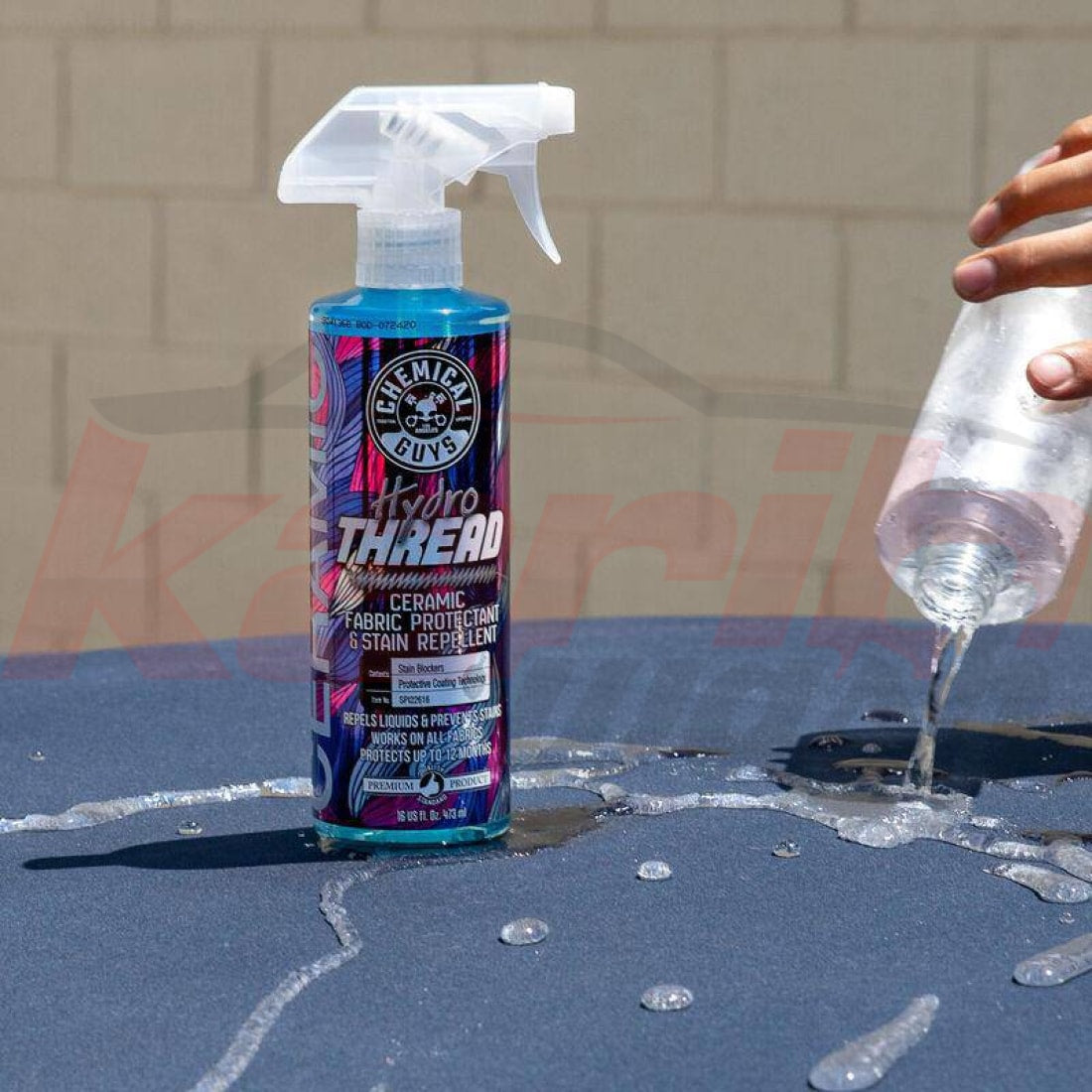 HydroThread Ceramic Fabric Protectant & Stain Repellant (16 oz) - CHEMICAL GUYS - KARIBWASH