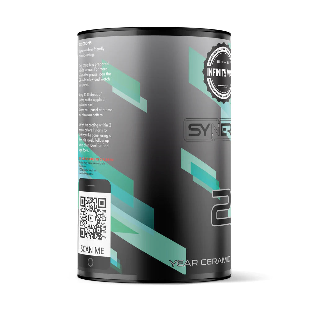 Synergy 2 Year Ceramic Coating (30ml) - INFINITY WAX