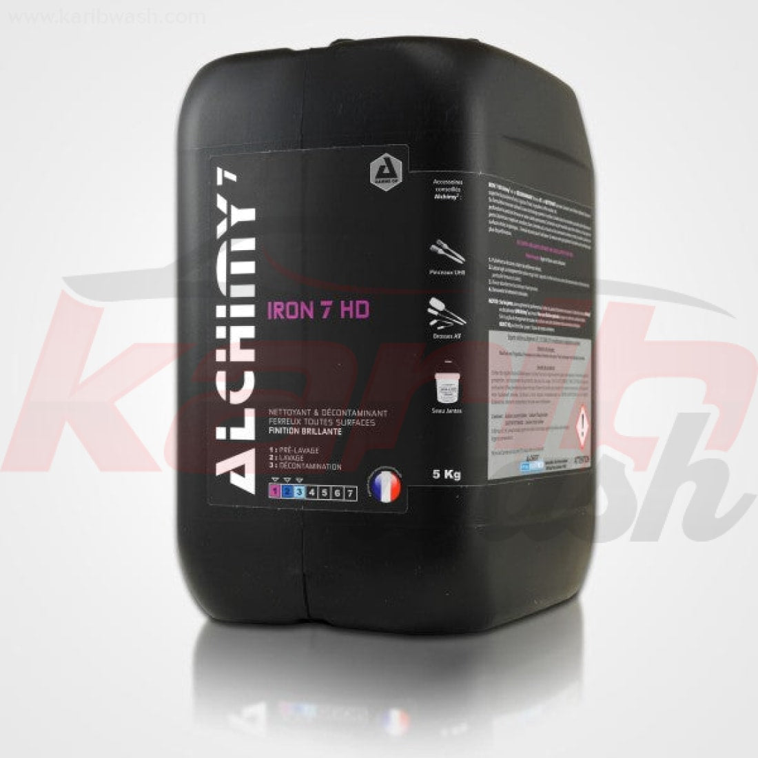 IRON 7 HD - Nettoyant & Décontaminant Ferreux - ALCHIMY7 - KARIBWASH