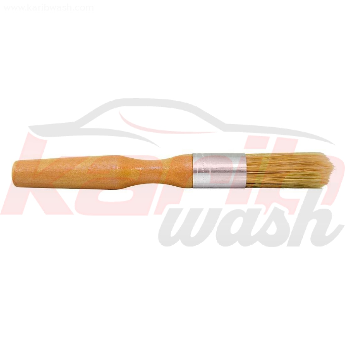 Little Pito Small Detail Brush w/ Wood Handle - CHEMICAL GUYS - KARIBWASH