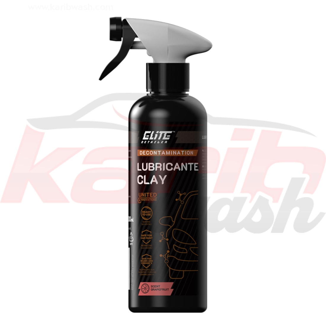 Lubricante Clay (500ml) - ELITE DETAILER - KARIBWASH