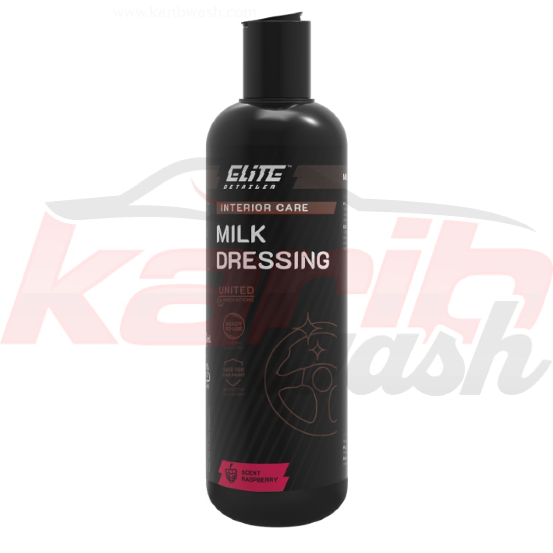 Milk Dressing - Lait pour plastiques interieur - 500ML - ELITE DETAILER - KARIBWASH