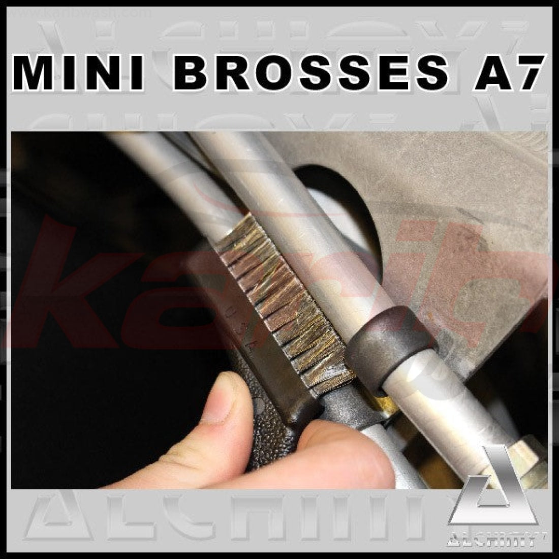 Mini Brosse MOTEUR & CHASSIS - MBMC - ALCHIMY7 - KARIBWASH