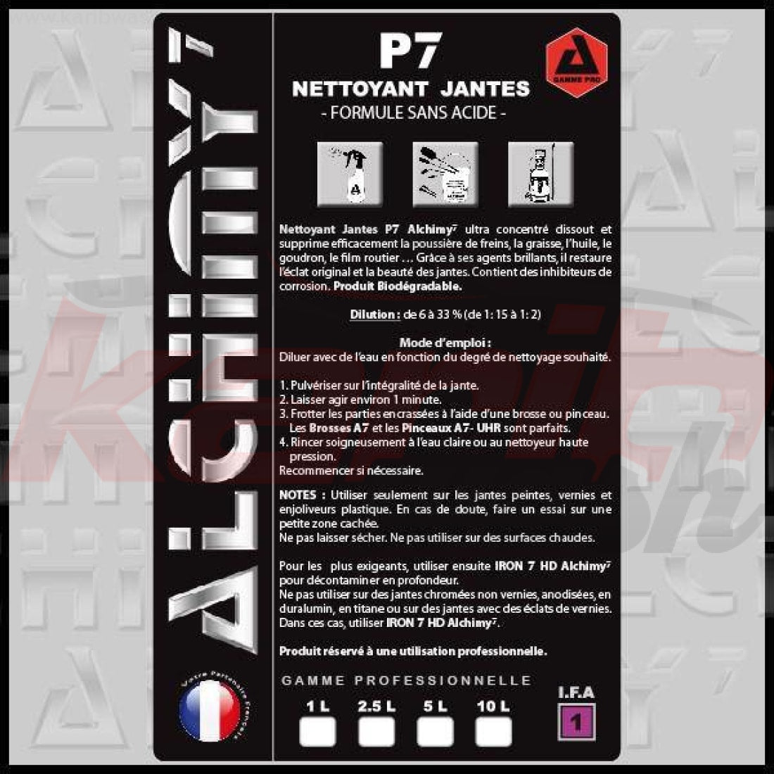 P7 Nettoyant Jantes - ALCHIMY7 - KARIBWASH