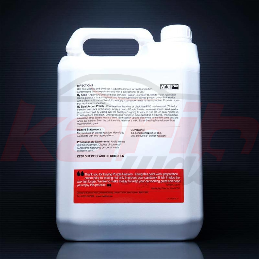 Purple Passion - VALET PRO - KARIBWASH