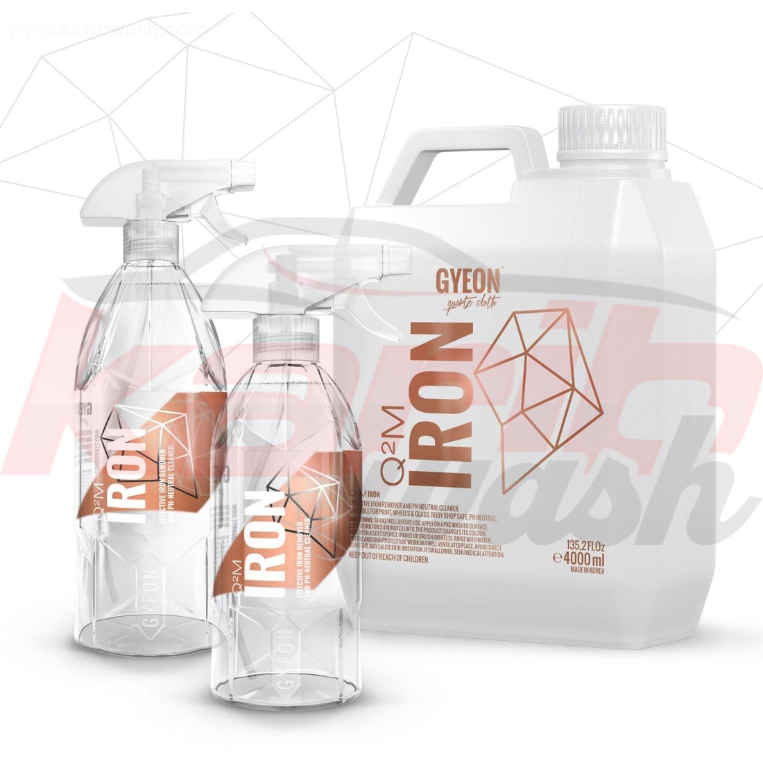 Q²M Iron - GYEON - KARIBWASH