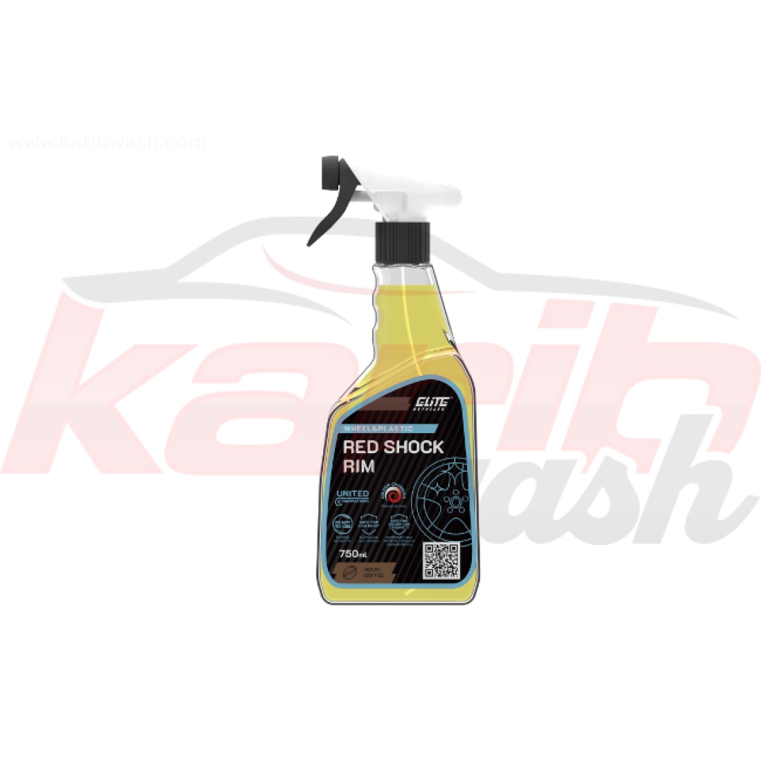 Red Shock Rim - 750 ML - ELITE DETAILER - KARIBWASH