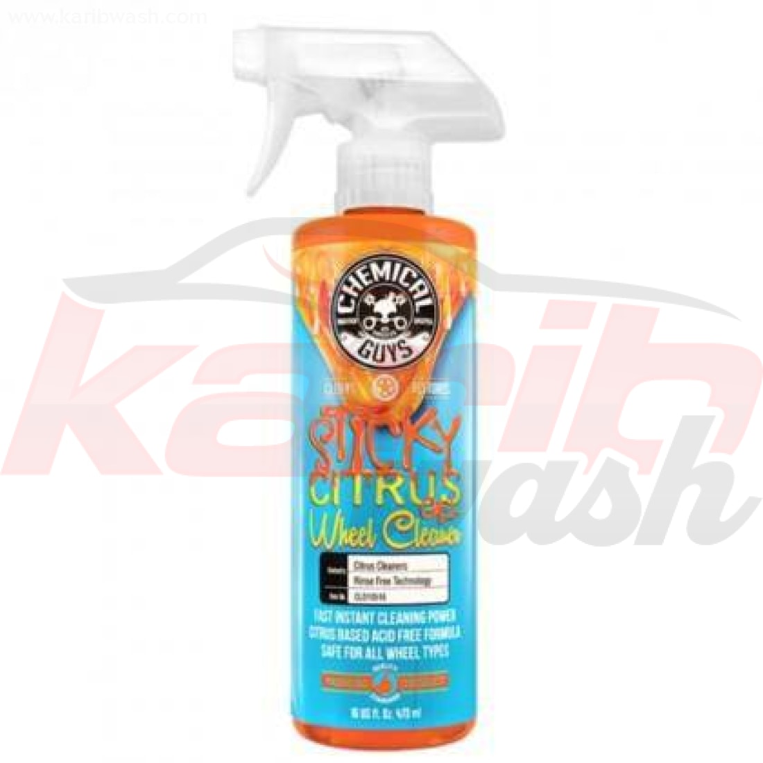 Sticky Citrus Gel Wheel Cleaner CHEMICAL GUYS - KARIBWASH