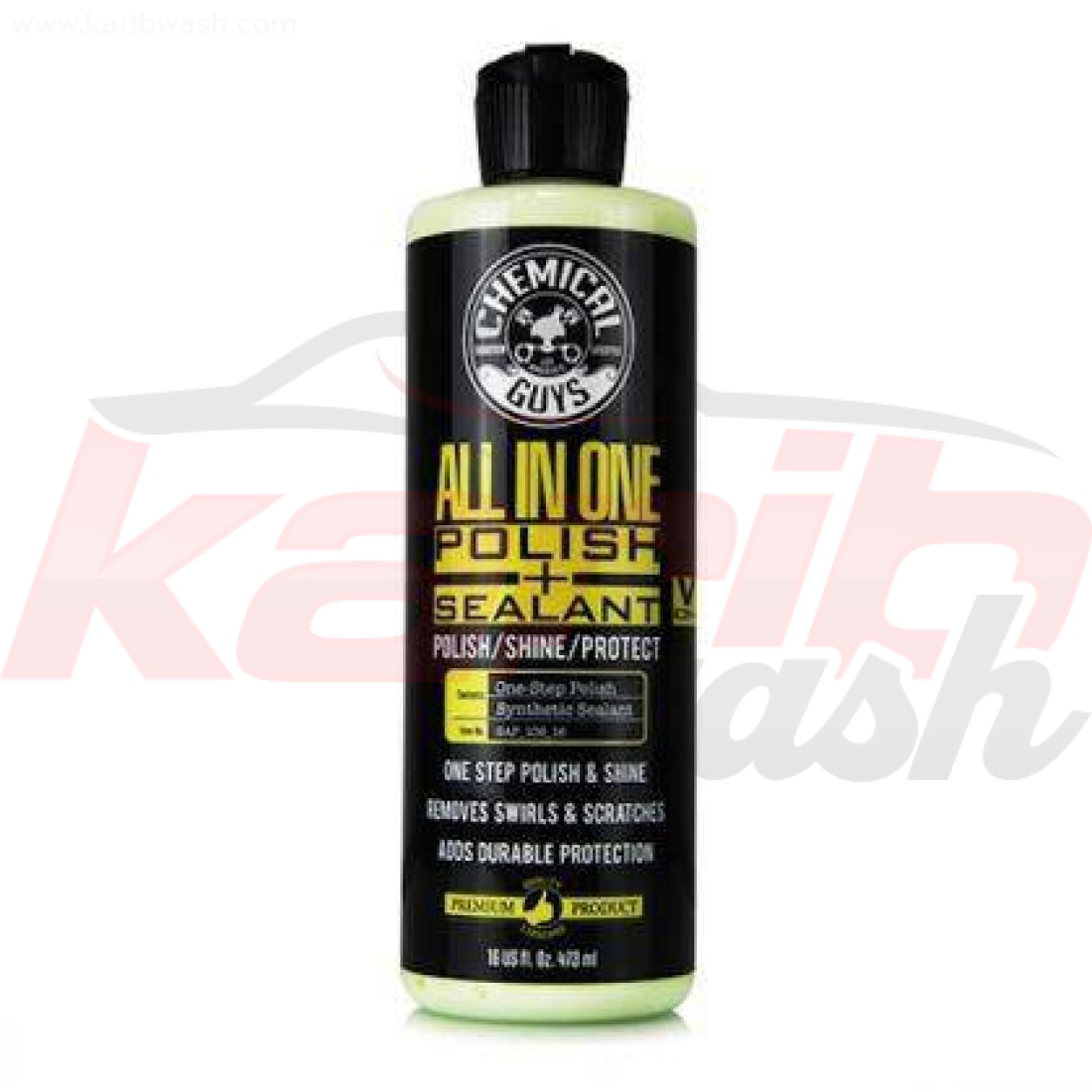 V4 Extreme All In One Polish + Shine & Sealant (16 oz) - CHEMICAL GUYS - KARIBWASH