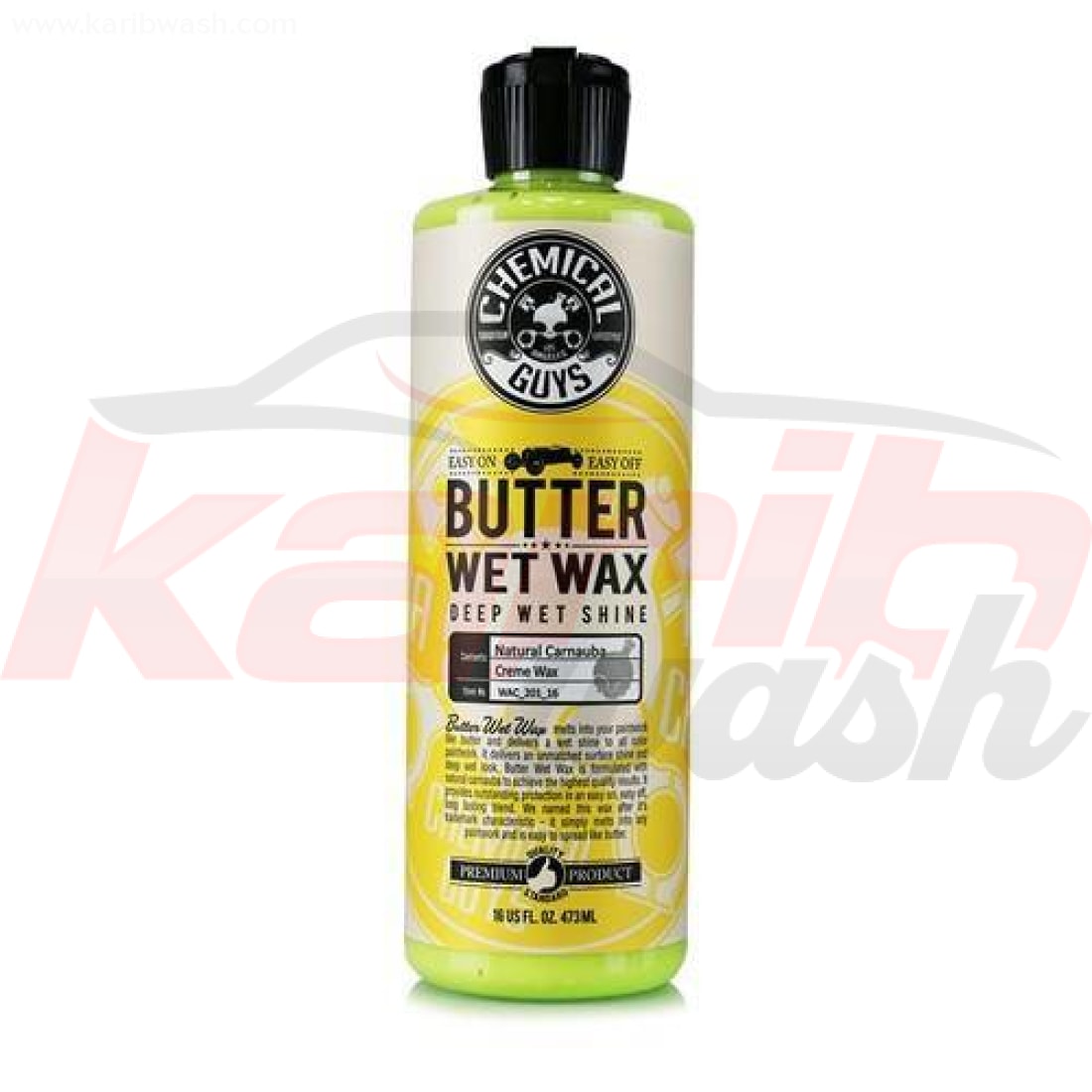 Vintage Series Butter Wet Wax (16 oz) - CHEMICAL GUYS - KARIBWASH