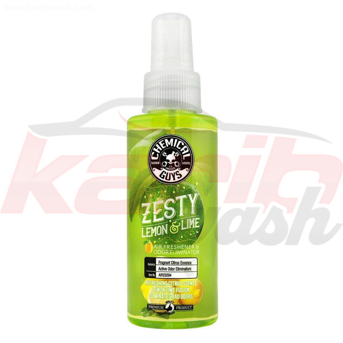 Zesty Lemon And Lime Air Freshener (4 oz) - CHEMICAL GUYS - KARIBWASH