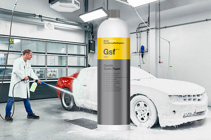 Koch Chemie Gentle Snow Foam : shampoing voiture bien moussant