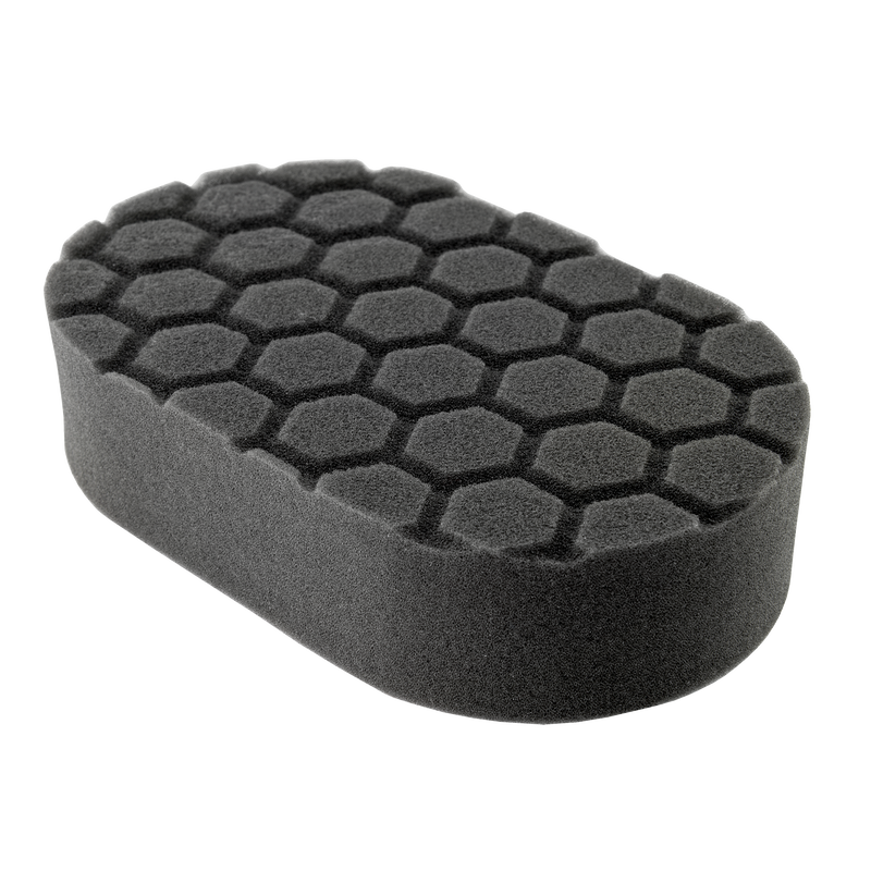 Hex Logic Black Finishing Hand Pad - CHEMICAL GUYS