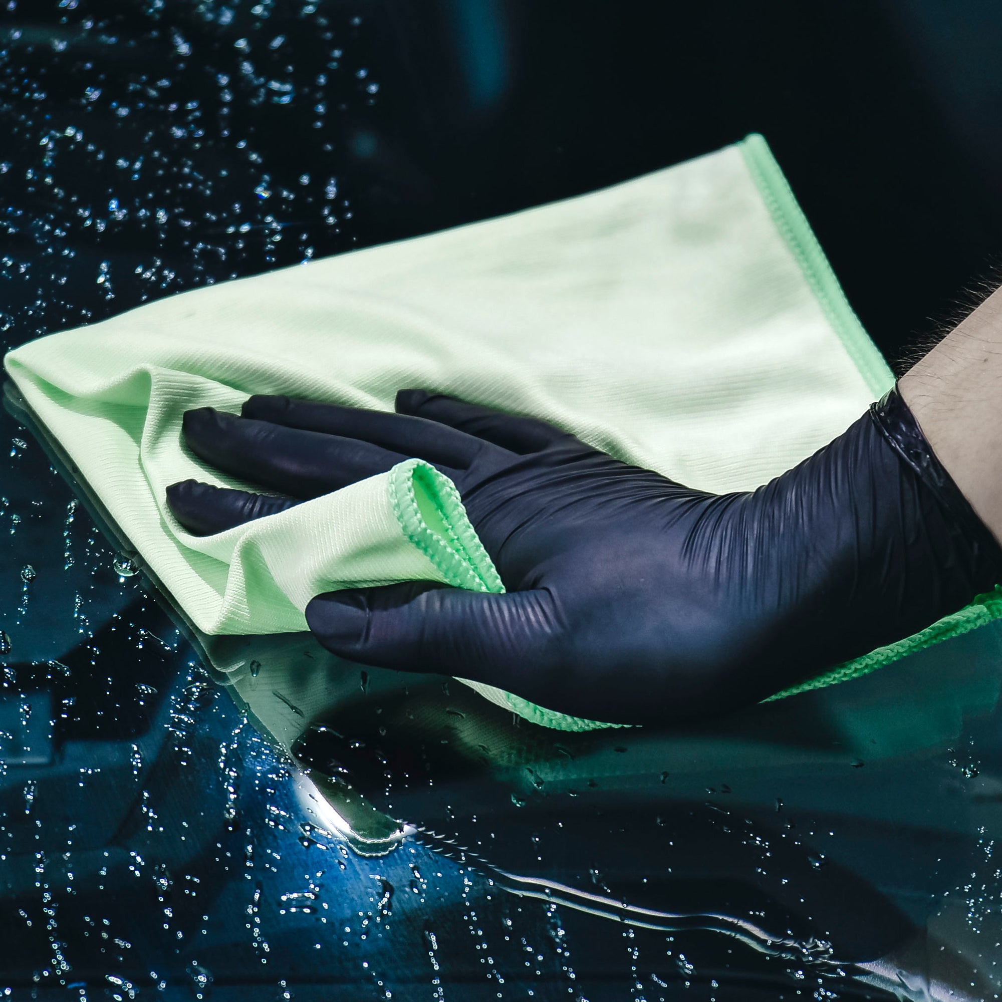 Glass Cleaning Towel (16"x16") LOT DE 5 - MAXSHINE