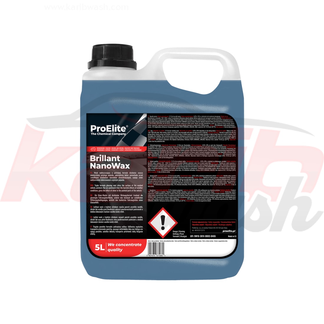 Brillant NanoWax - PROELITE - KARIBWASH