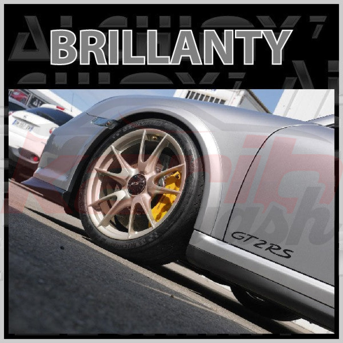 Brillanty Dressing pour pneus et plastiques - ALCHIMY7 - KARIBWASH