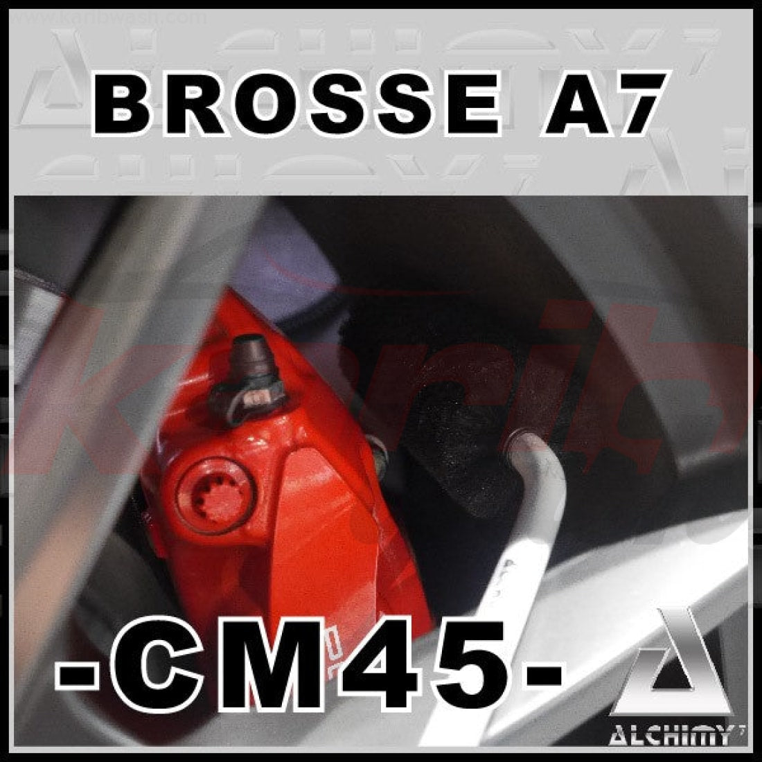Brosse A7 - CM45 - ALCHIMY7 - KARIBWASH