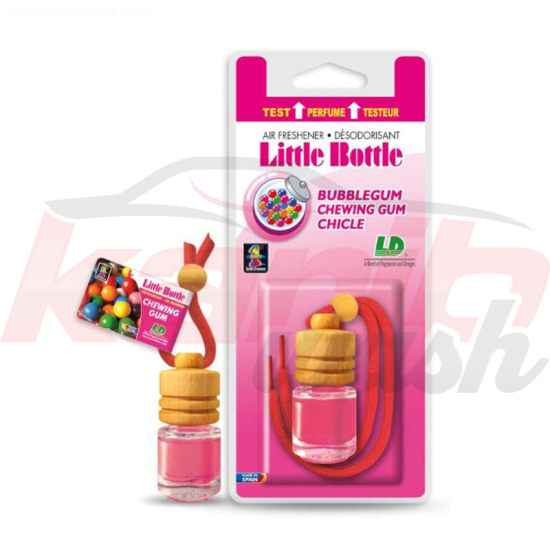 Désodorisant LITTLE BOTTLE Chewing Gum - KARIBWASH