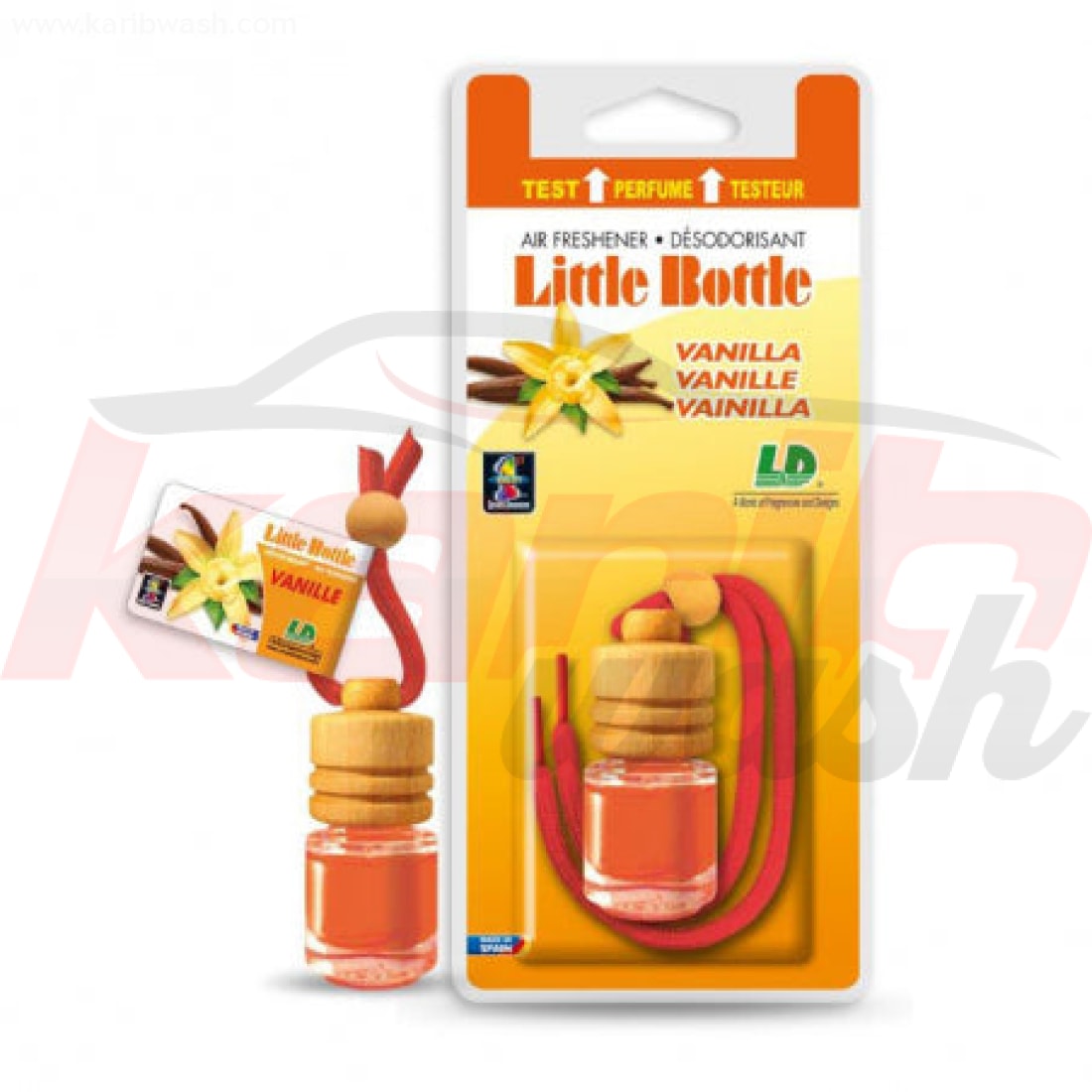 Désodorisant Little Bottle - Vanille - KARIBWASH