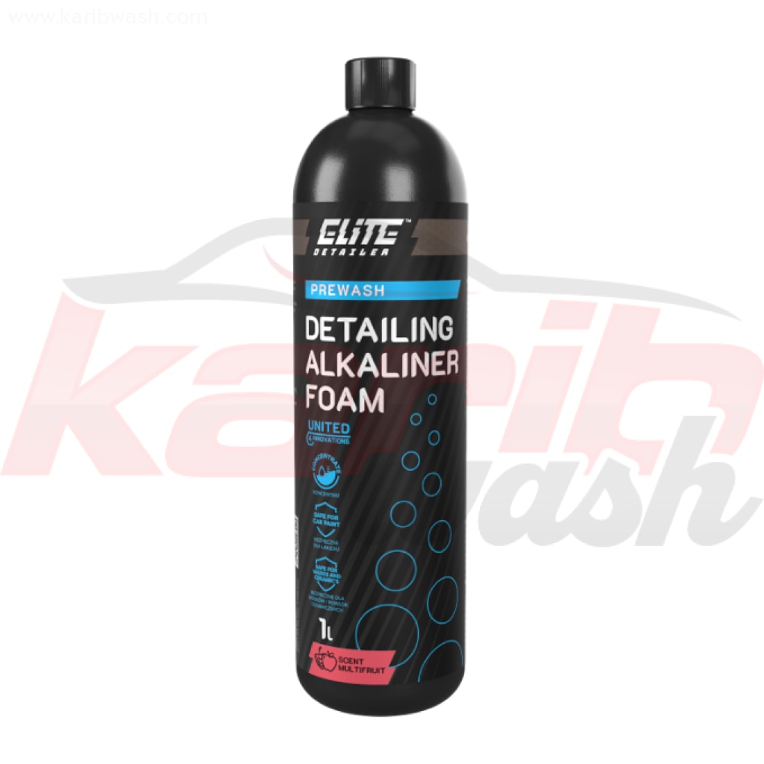 Detailing Alkaliner Foam - Mousse active pH alcaline - ELITE DETAILER - KARIBWASH