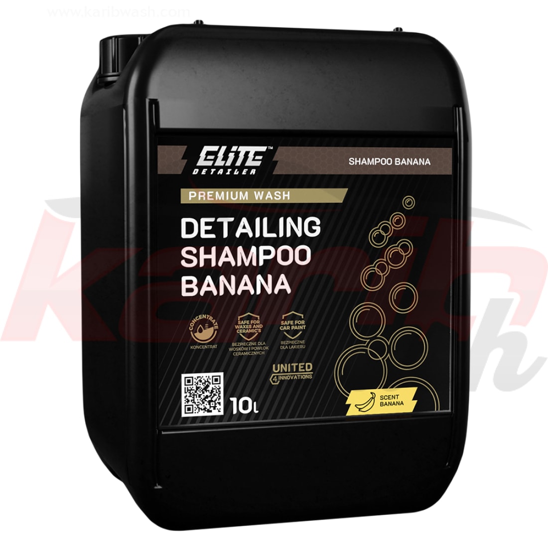 Detailing Shampoo Banana - Shampooing pour lavage de voiture - ELITE DETAILER - KARIBWASH