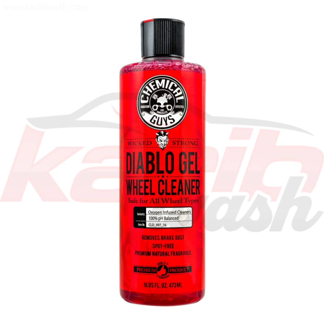 Diablo Gel Wheel And Rim Cleaner - CHEMICAL GUYS - KARIBWASH