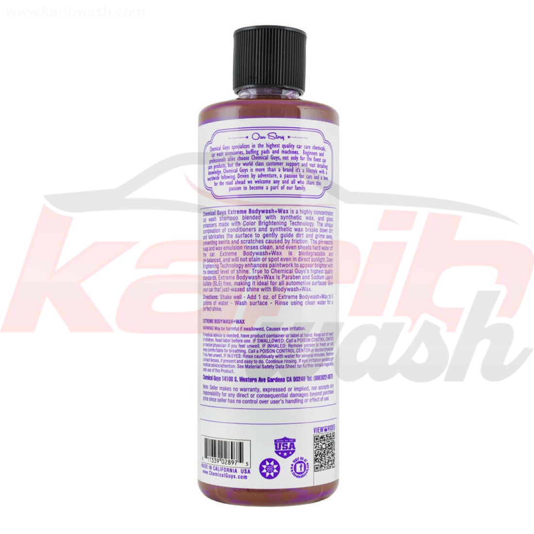 Extreme Bodywash & Wax - CHEMICAL GUYS - KARIBWASH