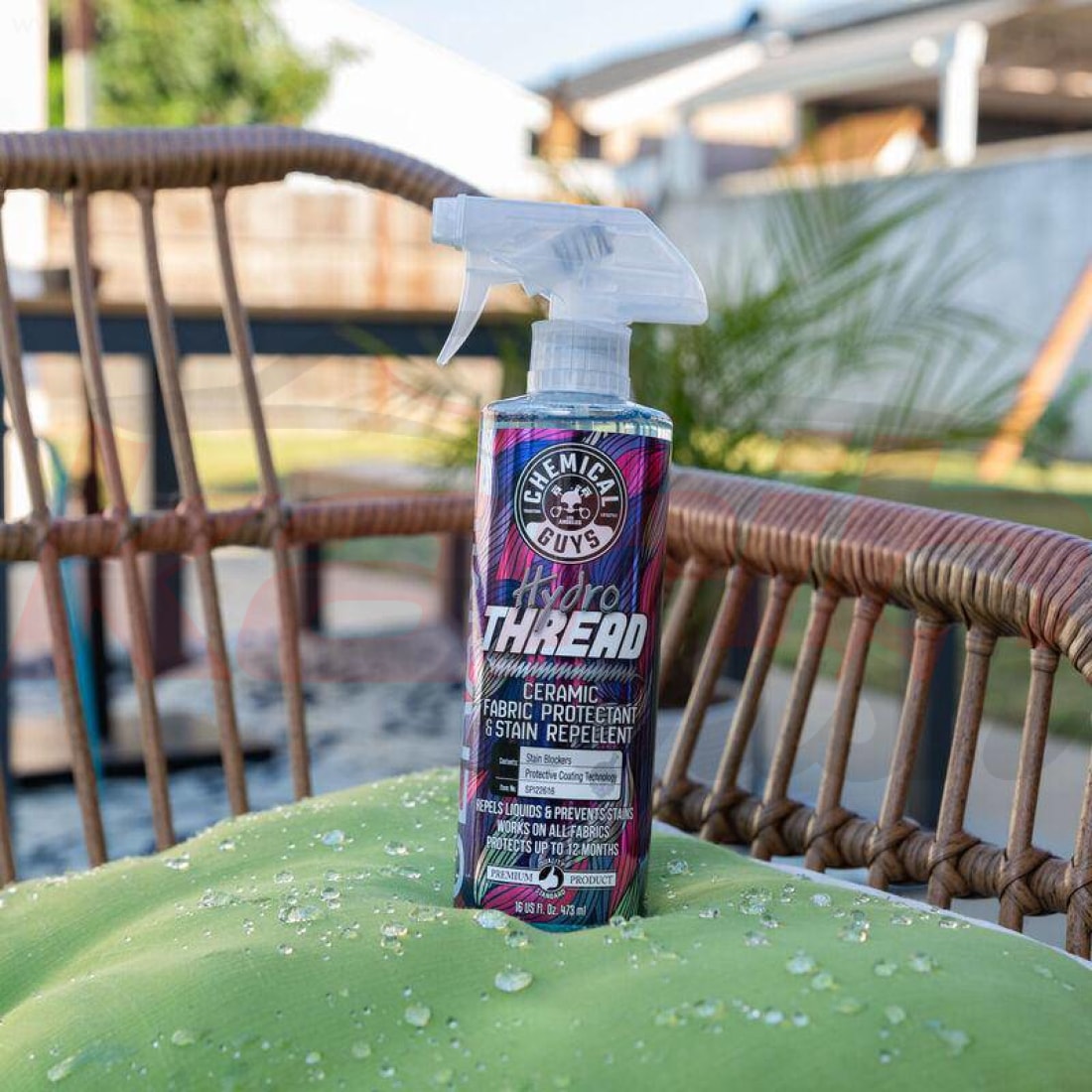 HydroThread Ceramic Fabric Protectant & Stain Repellant (16 oz) - CHEMICAL GUYS - KARIBWASH