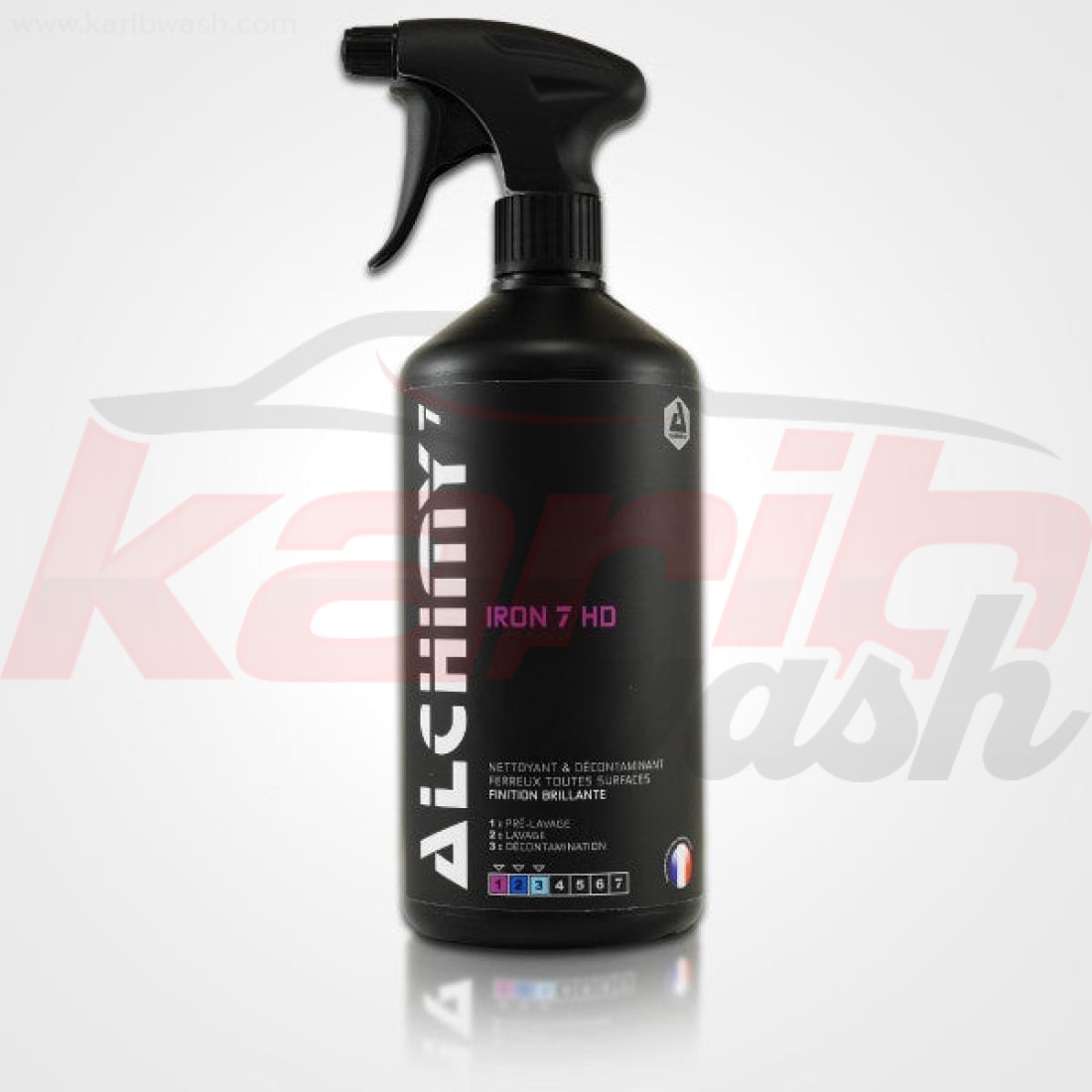 IRON 7 HD - Nettoyant & Décontaminant Ferreux - ALCHIMY7 - KARIBWASH