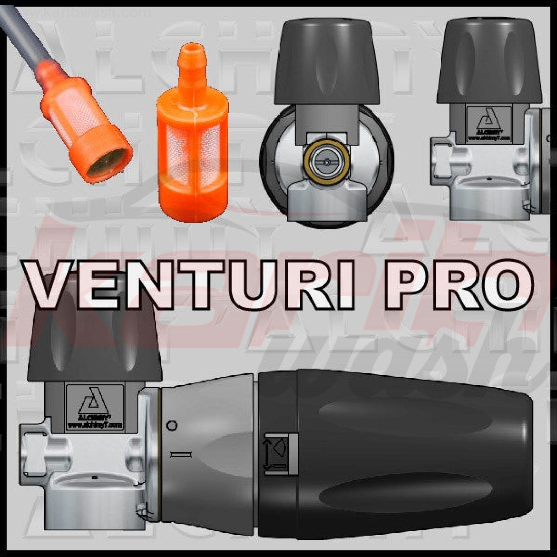 Lance Venturi PRO (2 RÉSERVOIRS DE 1L FOURNIS) - ALCHIMY7 - KARIBWASH