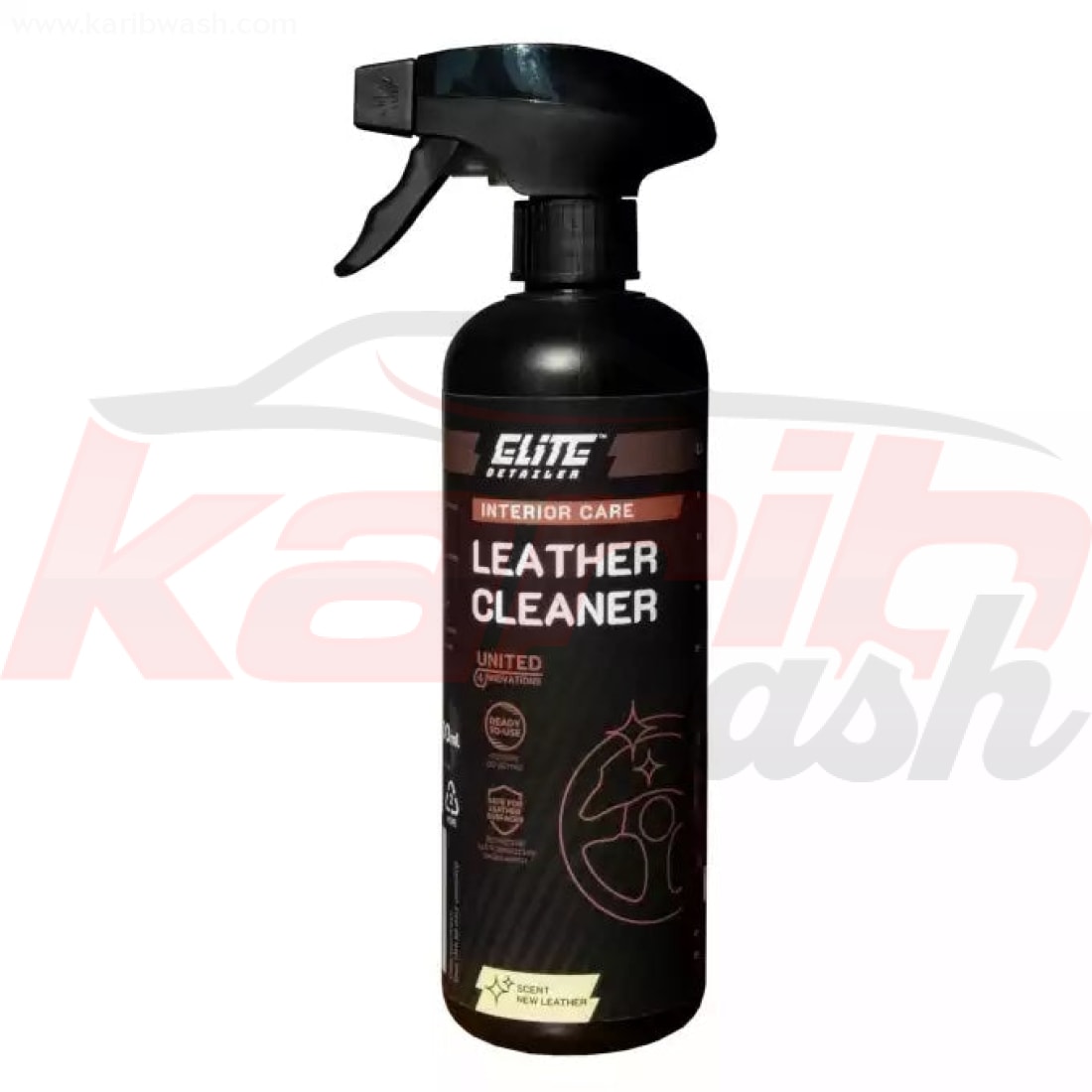 Leather Cleaner - Pour le nettoyage du cuir - ELITE DETAILER - KARIBWASH