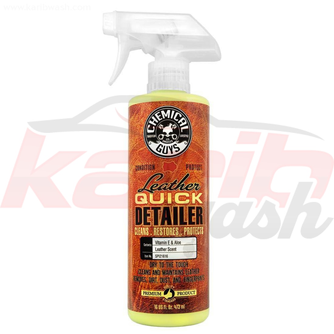 Leather Quick Detailer (16 oz) - CHEMICAL GUYS - KARIBWASH