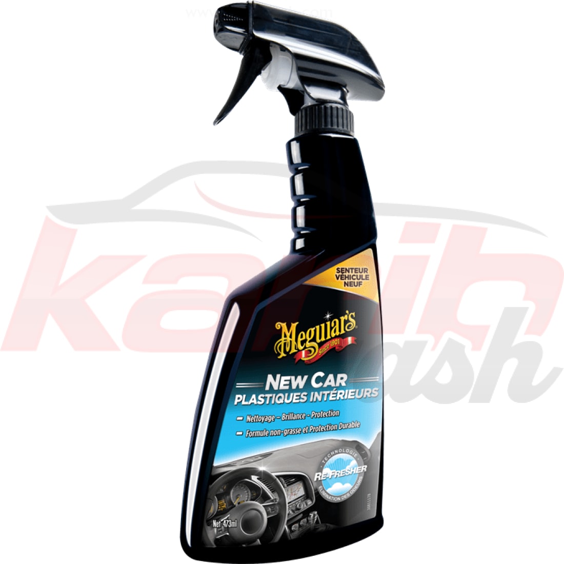 New car Shine Plastiques Intérieurs - MEGUIAR'S - KARIBWASH