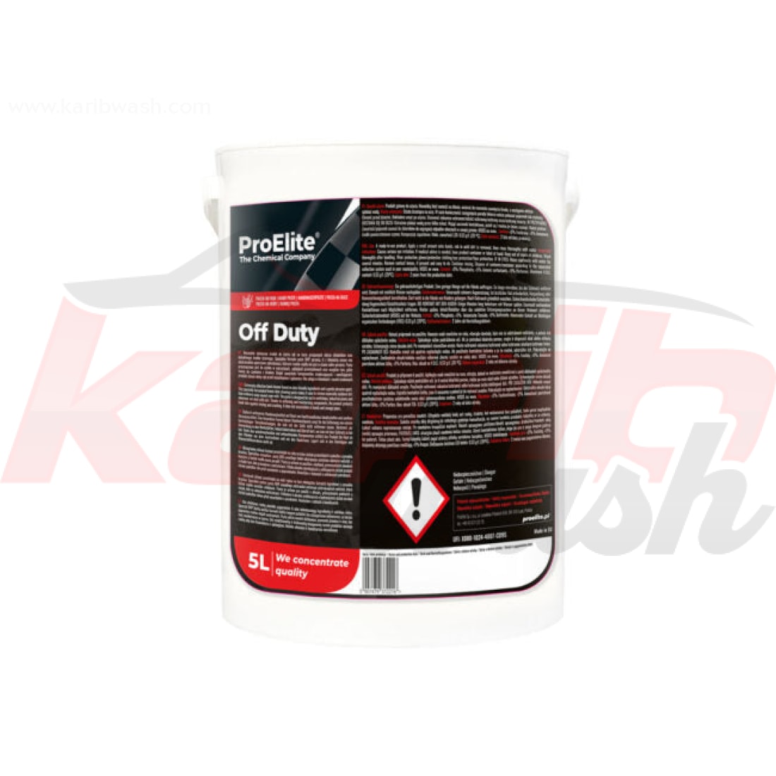 Off Duty - Pâte de Lavage des Mains - PROELITE - KARIBWASH