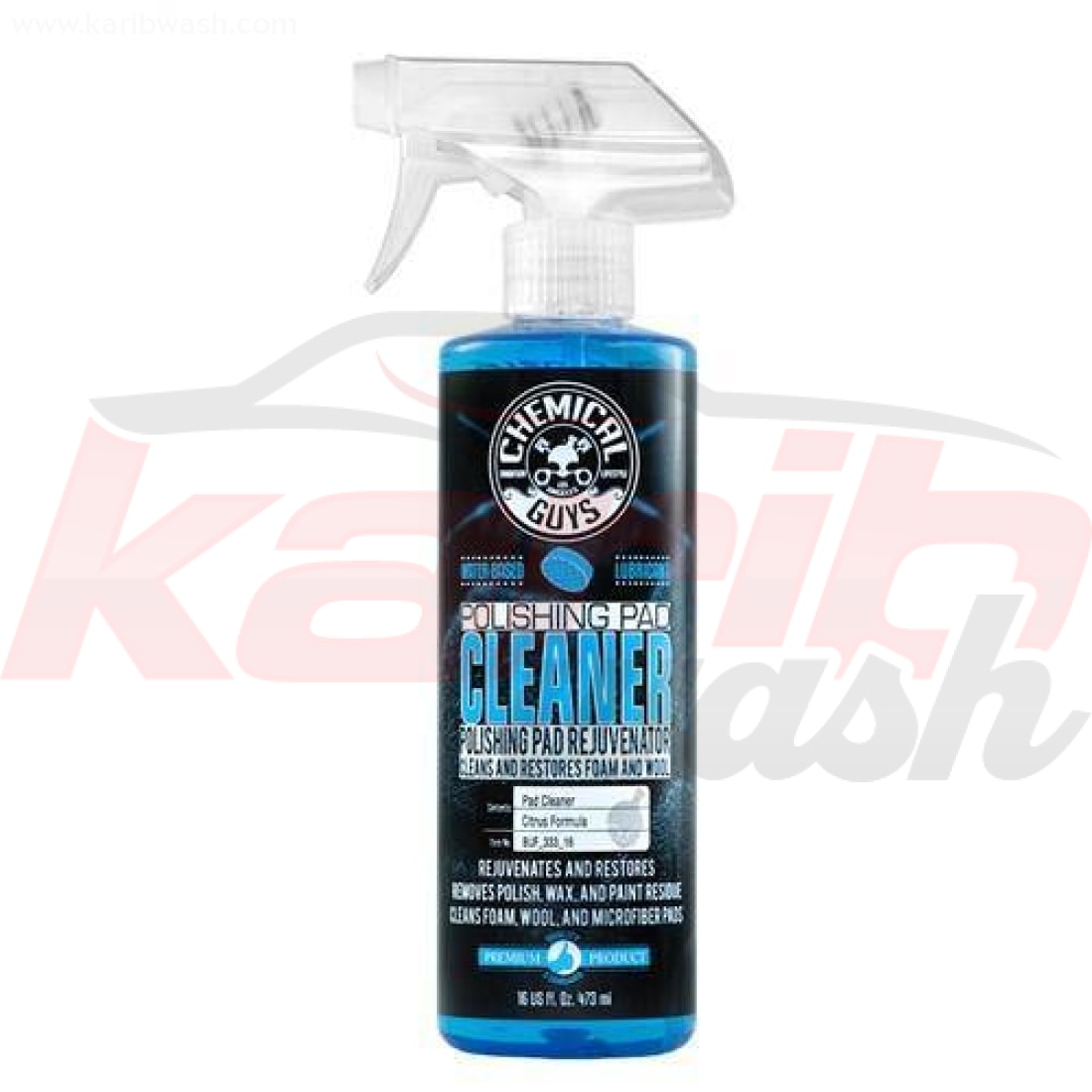 Polishing Pad Cleaner (16 oz) - CHEMICAL GUYS - KARIBWASH